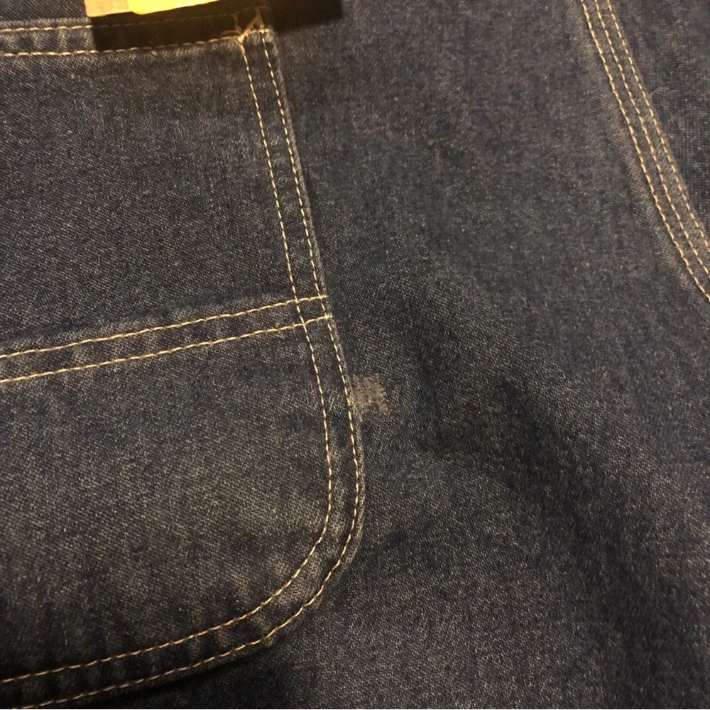 Carhartt Mens 42X30 Loose Original Fit Work Dungaree Jean B13-DST Irregular - Picture 5 of 13